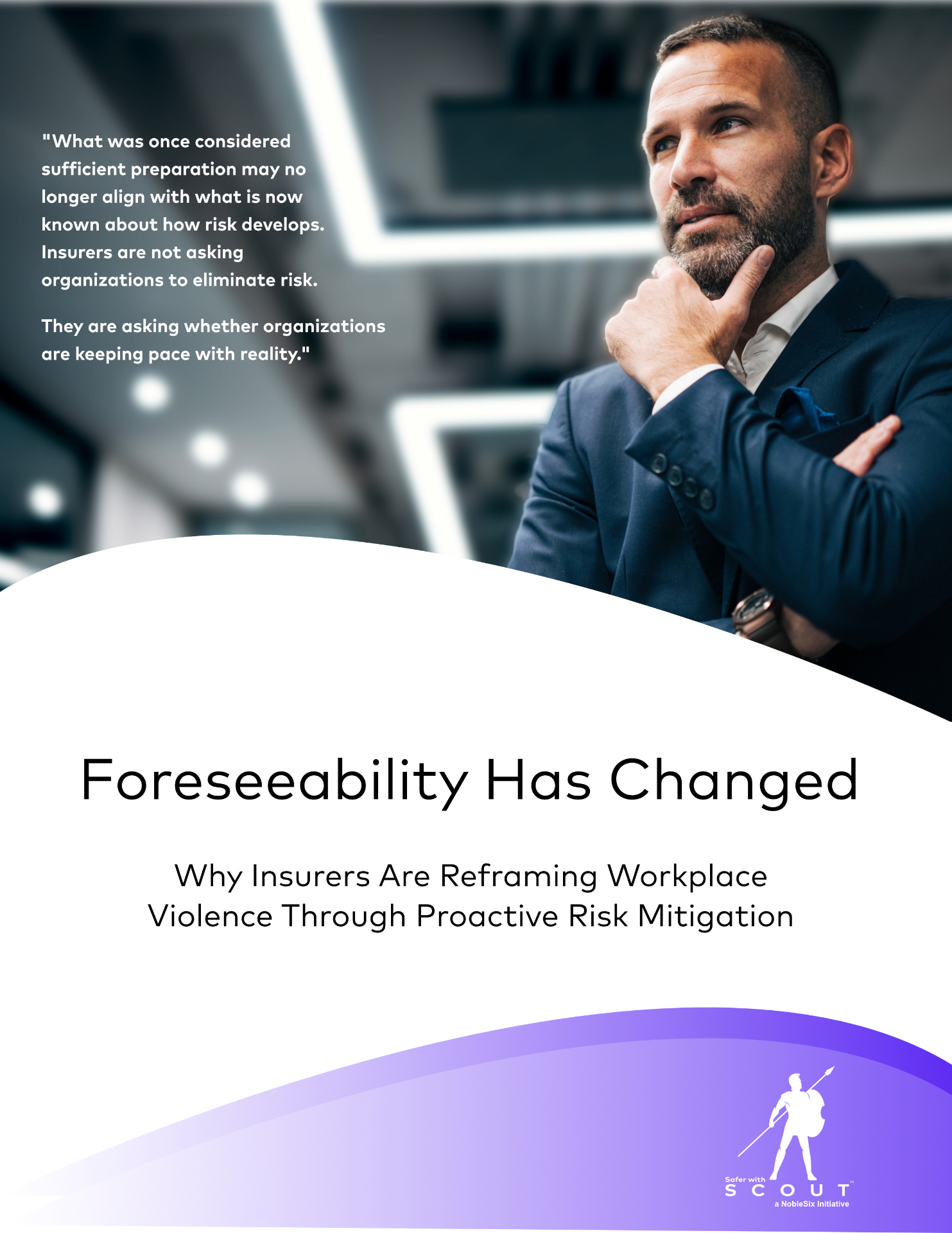 Foreseeability Has Changed white paper cover